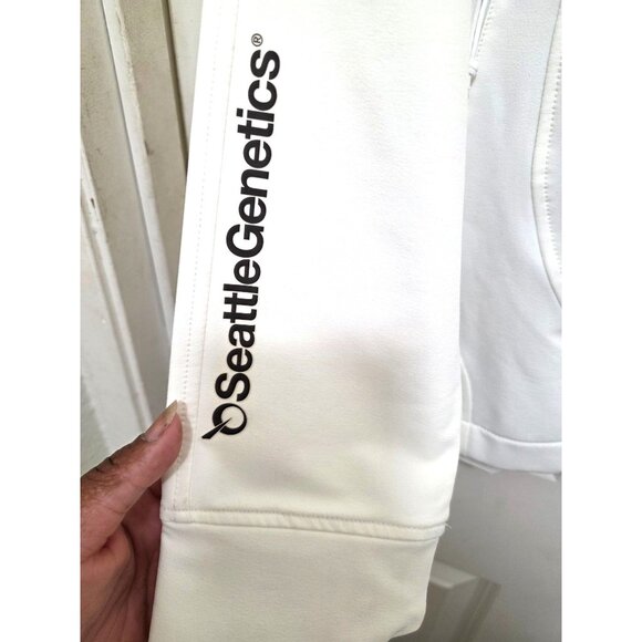 The North Face White Full-Zip Wind wall Softshell Jacket Women's L Polyester - Picture 5 of 10